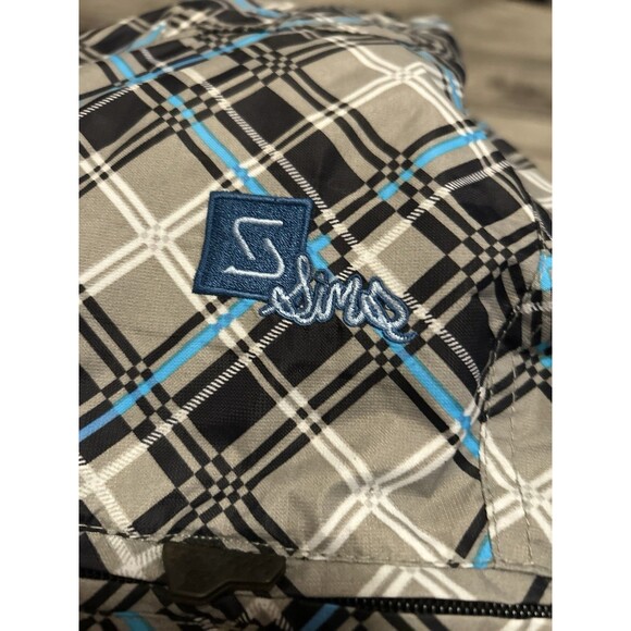 Sims Pants Womens Med Gray Blue  Snowboard Ski Snow Insulated Pocket Zip Outdoor - Picture 13 of 16